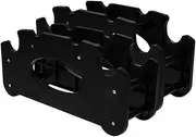 ibasenice Dumbbell Rack Stand Bracket Small Weight Rack for Dumbbells Home Fitness Tool Plastic Storage