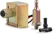 Electric Fuel Pump 12 volt Solid State 3 to 6psi 110 LPH Petrol Universal With Installation Kit Metal Solid Petro Gasoline or Diesel Engine