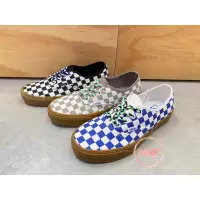 在飛比找蝦皮購物優惠-Vans authentic 格子 棋盤格 帆布 焦糖底 休