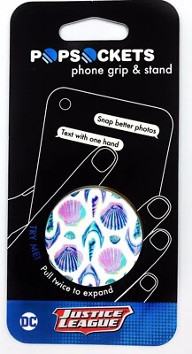 Authentic Popsockets Aquaman DC Justice League Phone Grip PopSocket Pop Socket