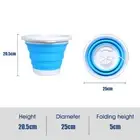 Folding Washer 5L Portable Mini Washing Machine Lightweight Travel Ult Hot