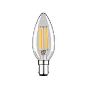 10 Pack x LV Luce LED 4W Filament B15 C35 – Pointed - Chandelier Light Bulbs