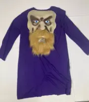 Vintage Giant Foam Face Wizard Face Costume Kmart