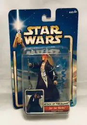 Star Wars Attack of The Clones Jar Jar Binks Collection 2 Action Figure - New