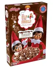 KELLOGG'S ELF ON THE SHELF SPECIAL EDITION HOT COCOA CEREAL 8.1oz - 4 Boxes
