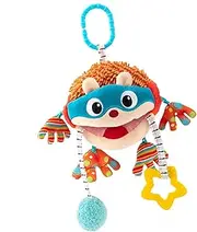 Car Seat and Stroller Toys | Toys for Car Seat | Babies Plush Hangable Carseat Accessories, Built-in Bell, Activities for Sensory Exploration