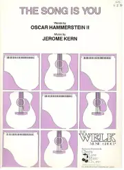 HAMMERSTEIN "THE SONG IS YOU" SHEET MUSIC-1932-JEROME KERN-PIANO/V/CHORDS-NEW!!