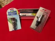 Kitchen spice rack, lemon/lime juicer, wine stopper and knife combination