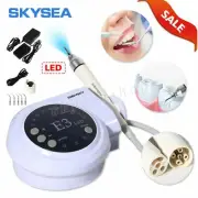 Dental Ultrasonic Scaler + LED Fiber Handpiece +Tips fit EMS WOODPECKER Cavitron