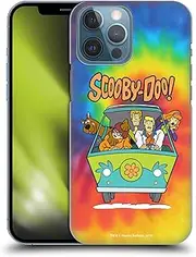 Head Case Designs Officially Licensed Scooby-Doo Tie Dye Mystery Inc. Hard Back Case Compatible with Apple iPhone 13 Pro Max
