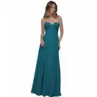 WToo Strap/less Gown w unique neckline