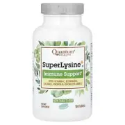 Quantum Health Super Lysine Immune System 180 Tablets Milk-Free, No Artificial