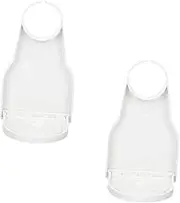 Cabilock 2Pcs Drip Catchers Laundry Cup Holders for Detergent Fabric Softener Lightweight Design Laundry Accessories to Prevent Mess Washroom Drying Area