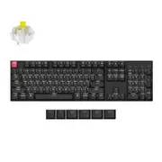 Keychron K10 100% QMK White Backlight Super Switch Banana Wireless Mechanical Keyboard [K10X-A4]