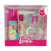 3pc Barbie EDP Fragrance Gift Box Mermaid Barbie Kids Scent Perfume Spray Set 5+