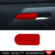 For Mini Cooper Clubman F54 Red 16-22 Suede Co-Pilot Storage Box Handle Cover 1* (for: Mini)