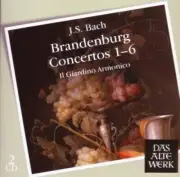 Bach J.S: Brandenburg Ctos Nos 1-6 by Bach J.S / Il Giardino Armonico (CD, 2007)