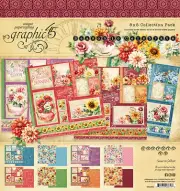 Graphic45 SEASON TO CELEBRATE 8x8 PAPER PACK scrapbooking 24 SHEETS