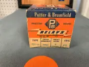 Vintage Potter & Brumfield Relay KR11A DPDT 6VAC 5A NOS
