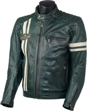 GC Bikewear Kirk, leather jacket , color: Green , size: 50