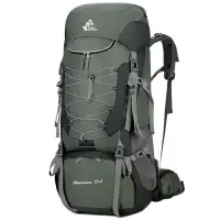 在飛比找蝦皮購物優惠-直75L登山包 徒步野營背包可贈防雨罩 露營背包大容量背包環