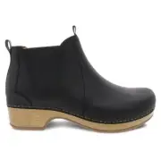 Dansko Becka Women's Boots, Black Oiled Pull Up, W40