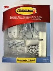 Command Clear Variety Kit, 17232-ES, Hooks and Strips to Hang Up to 19 Items
