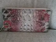 NWT Brahmin Skyler Adore Ombre Melbourne Leather Wallet Wristlet