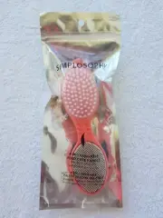 Simplosophy 4-in -1 hangable foot care paddle nail brush pumice metal file ✔