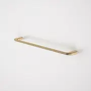 Caroma Contura II Single Towel Rail 620mm Brushed Brass 849033BB