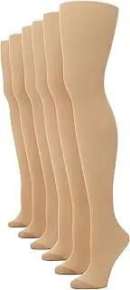 [No Nonsense] Women's Regular Pantyhose with Reinforced Panty and Toe