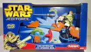 Hasbro Playskool LUKE SKYWALKER WITH SPEEDER BIKE, New