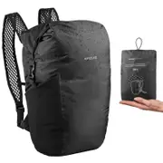 Forclaz Travel 100 Compact Waterproof Backpack - 20L - Black