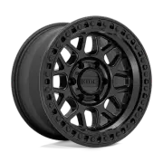 18x8.5 KMC KM549 GRS Satin Black Wheel 8x6.5 (0mm)