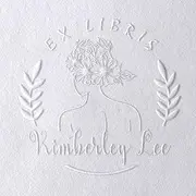 Boho Embosser | Bohemian Stamp | Custom Library Stamp | Mystical Embosser | Boho Chic Gift | Personalised Book Embosser
