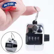 1-2pc Tally Counter 4 Digit Hand Held Manual Sale High Quality Number Clicker AU