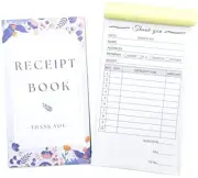 Thank You Receipt Book for Small Businesses 4x7 inches 2-Part Carbonless 1