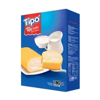 在飛比找Yahoo奇摩購物中心優惠-TIPO 瑞士捲-牛奶口味(180g)