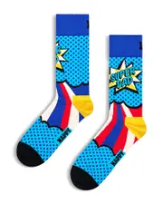 Happy Socks Men's Super Dad Socks
