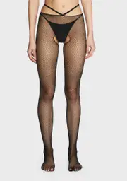 Wave Of Jealousy Crotchless Tights
