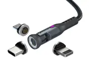 KeySmart STATIK Universal Statik 360 Pro Magnetic Cable 2.0 - 3mtr