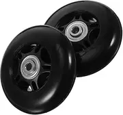Gatuida 1 Set Trolley Case Wheels Luggage Wheels Replacement Luggage Organizers for Travel Wheel Mute Caster Bearing Tool Luggage Wheel Replacement Rubber to Rotate Bags Suitcase