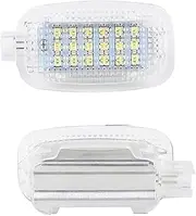 Pizgear 2PCS LED Courtesy Door Light, Luggage Trunk Light, for Mercedes-Benz, for W164 X164 W169 C197 W204 X204 W212 W216 W221 R230 Trunk Interior Lights