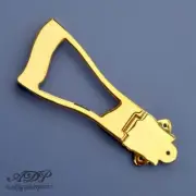 Tailpiece Harp Fancy Gold for Guitar Jazz Archtop