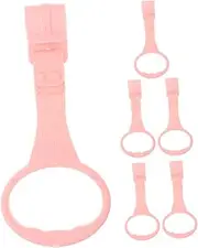 Pull Rings for Playpens 6pcs Hand-Pull Crib Training Rings for Infants Walking Standing Assistance