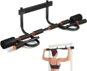 Pull up Bar for Doorway, Portable Pullup Chin up Bar Home, No Screws Multifuncti