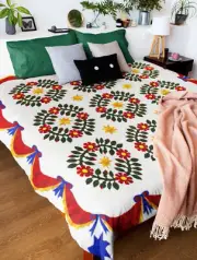 Presidents Wreath FINISHED QUILT = Incredible Hand Applique & Quilting