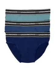 Underworks Mens 3 Pack Brief