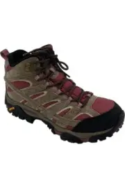 Merrell Moab 2 Mid Waterproof Hiking Boots Boulder/Blush