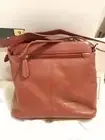 Brand New Small Red Kinsey Handbag (UK Designer) With Tags